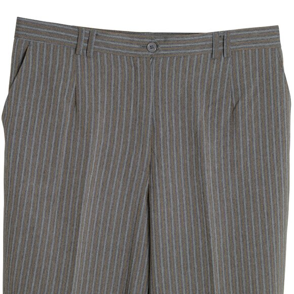 SCHOENBORN (Germany) Warp-Faced Twill Stripe, Controlled Drape, Relaxed Sil - Picture 10 of 12